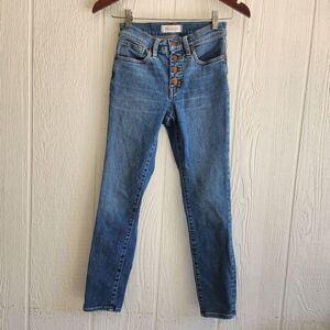 Madewell Mid-rise Skinny Crop Jeans